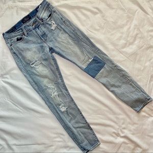 COPY - Lucky Brand Brooke Ankle Skinny Patch Jeans
